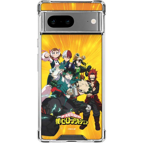 My Hero Academia Deku and Baku Team Season 6 Google Pixel 8 Clear Case